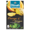 Dilmah fekete tea 30 g narancs és gyömbér aromával 20 filteres