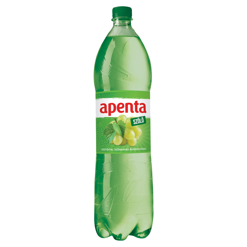 Apenta üdítőital természetes szénsavas ásványvízzel 1,5 l szőlő ízű