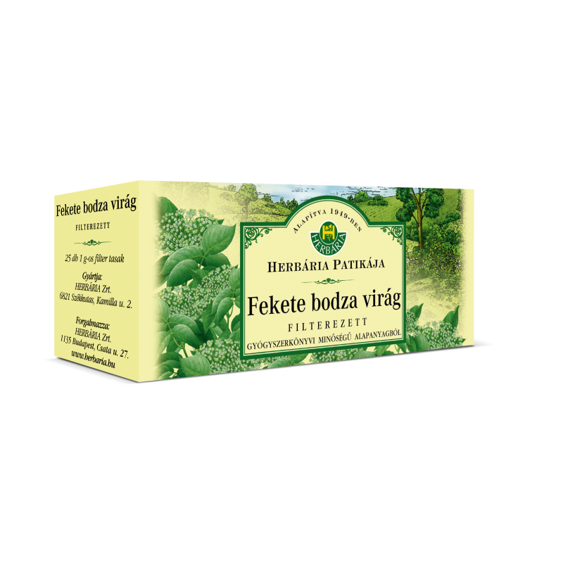 Herbária Fekete bodza virág tea 25 filteres