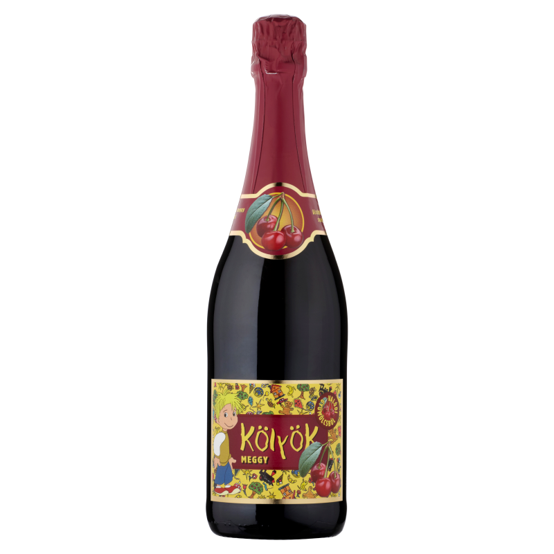 Kölyök Alkoholmentes gyümölcsital 0,75 l meggy