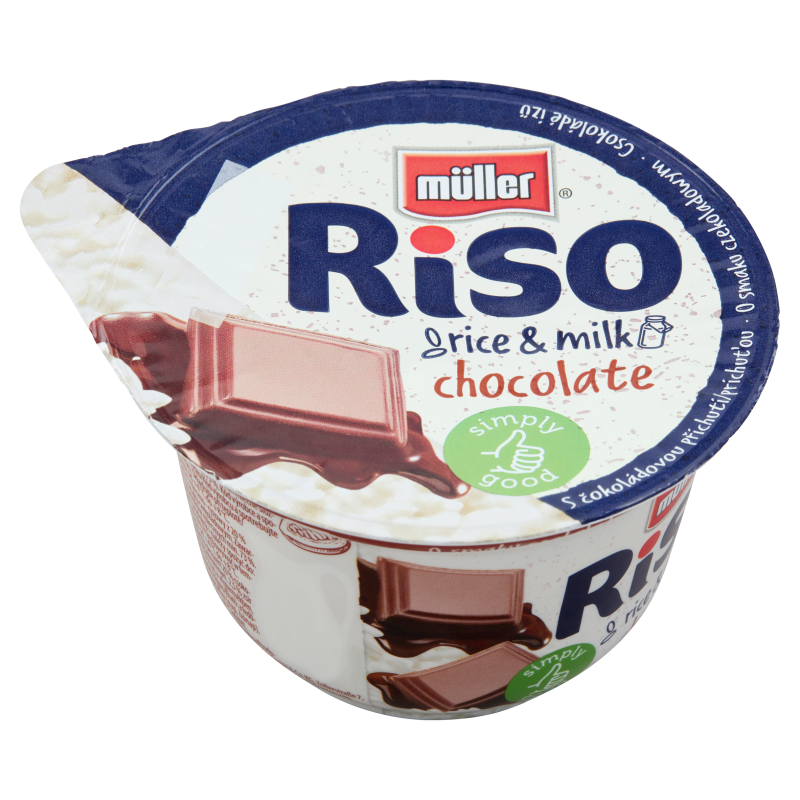 Müller Riso tejberizs 200 g csokoládés