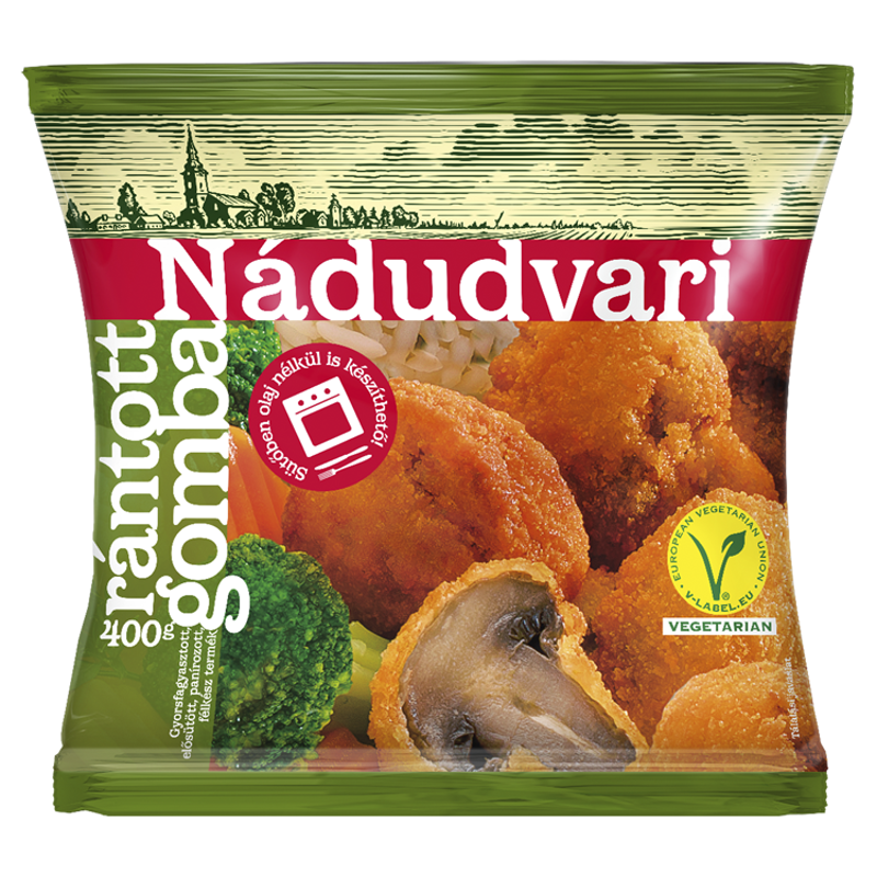Nádudvari rántott gomba 400 g fagyasztott
