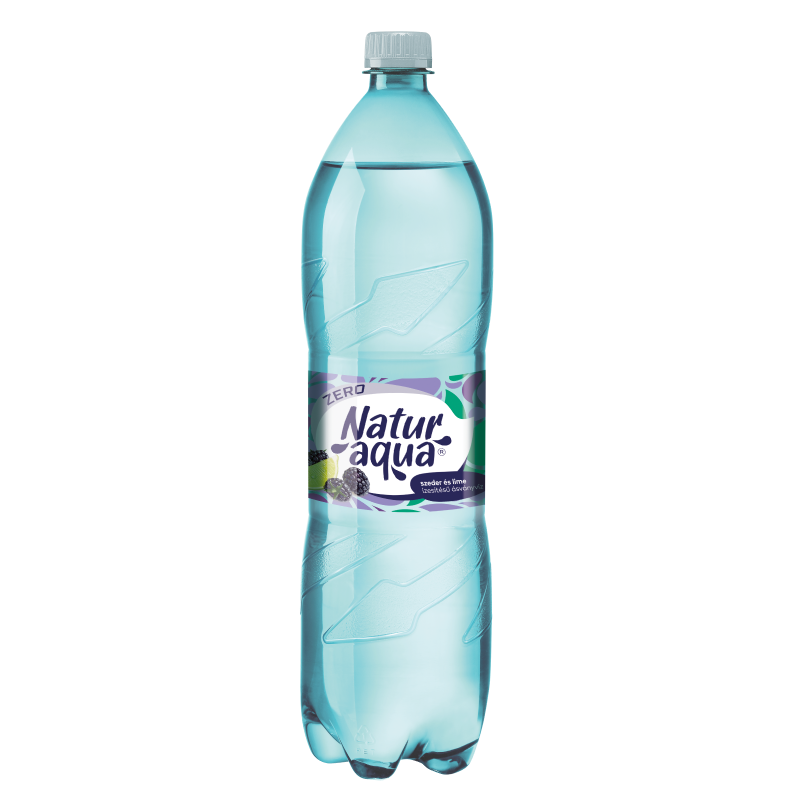 NaturAqua Emotion Zero szénsavas üdítőital 1,5 l szeder-lime