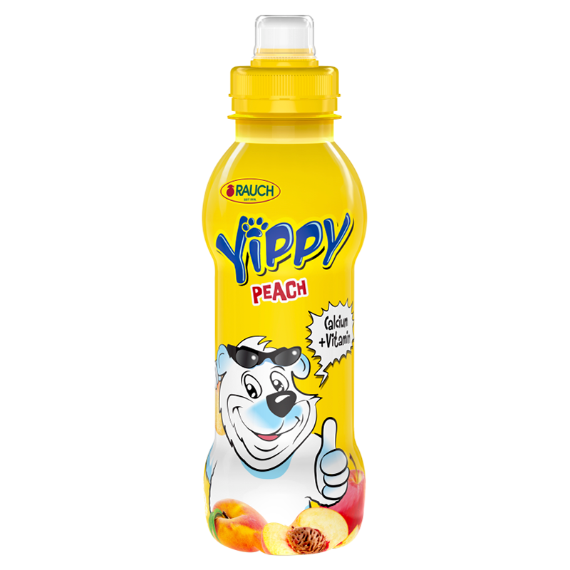 Rauch Yippy őszibarack ital 5 vitaminnal és kalciummal 0,33 l