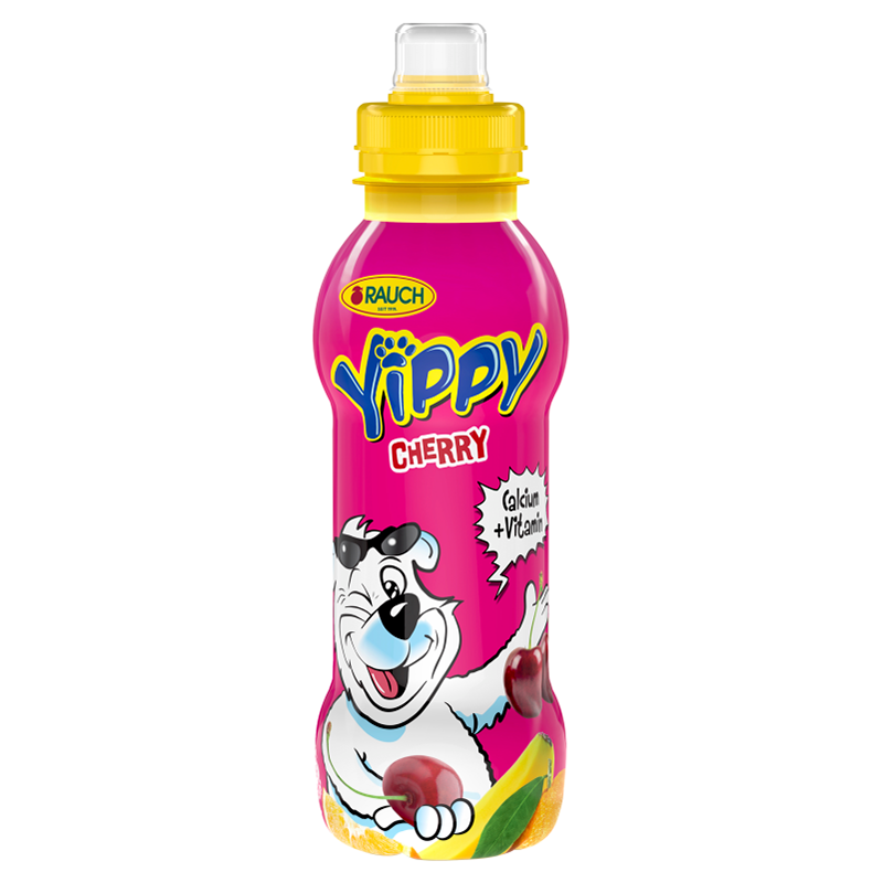 Rauch Yippy cherry vegyes gyümölcsital 5 vitaminnal és kalciummal 0,33 l