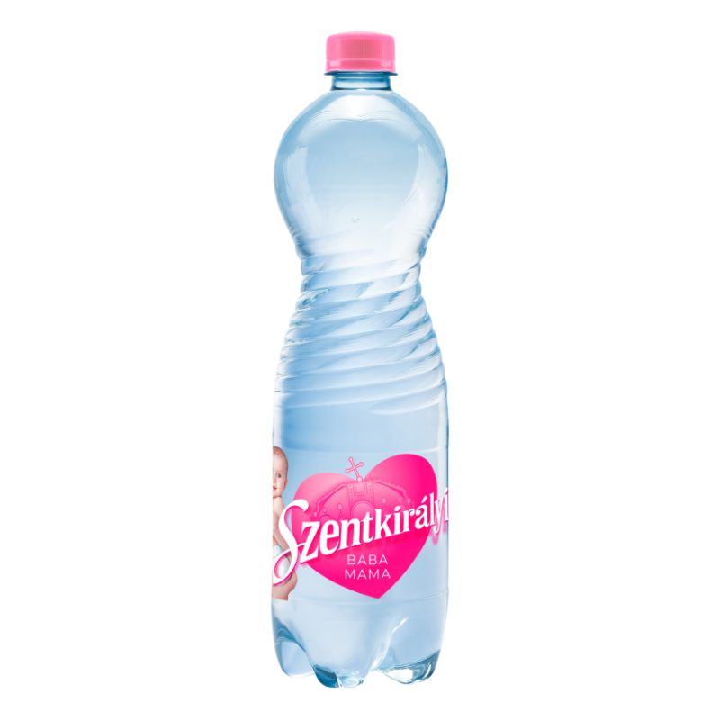 Szentkirályi Baba Mama természetes ásványvíz 1 l szénsavmentes
