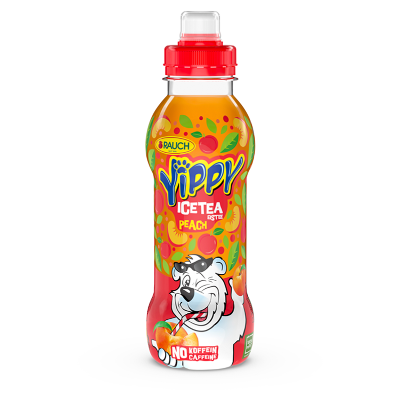 Rauch Yippy Ice Tea őszibarackos üdítőital 0,33 l