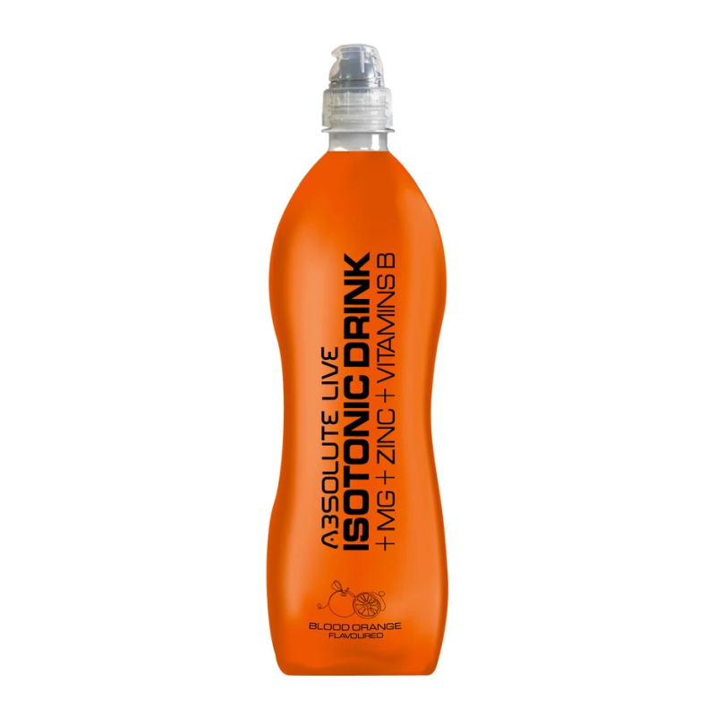 Absolute Live Isotonic szénsavmentes sportital 0,9 l vérnarancs