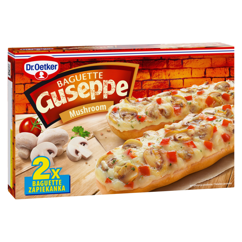 Dr. Oetker Guseppe Baguette Mushroom 2x125 g
