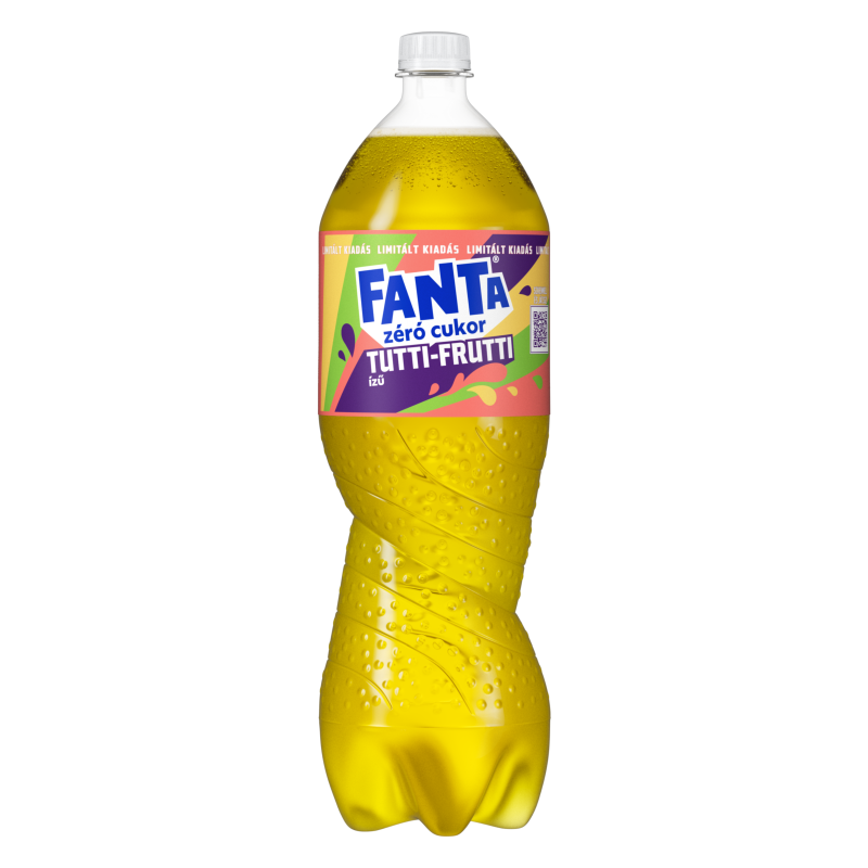 Fanta Zéró tutti-frutti ízű szénsavas üdítőital 1,75 l édesítőszerekkel