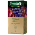 Greenfield herbál tea 25x2 g festive grape