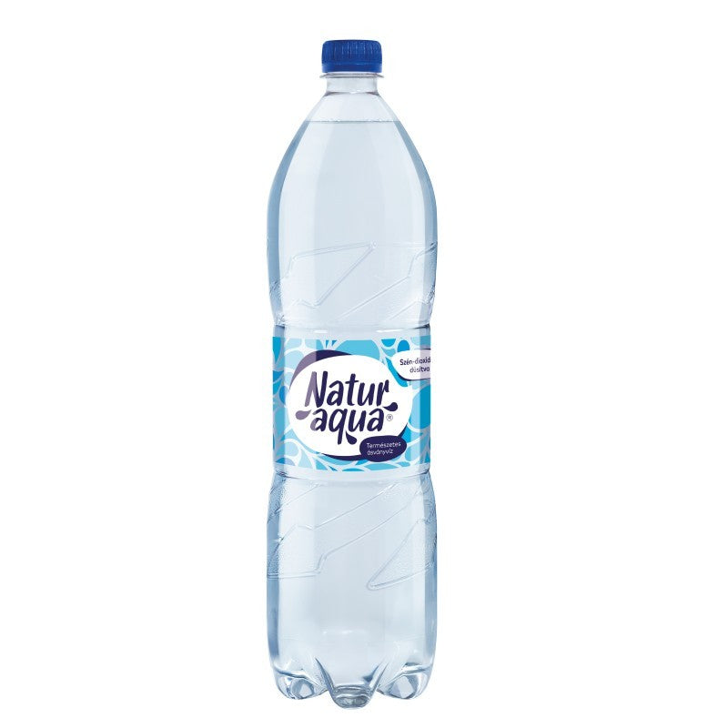 NaturAqua természetes ásványvíz 1,5 l szénsavas