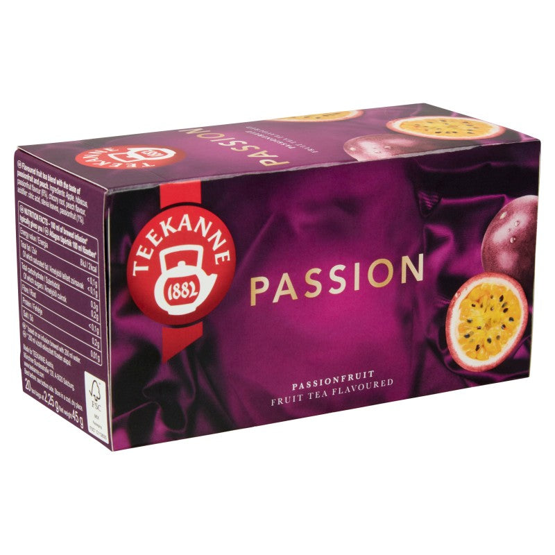 Teekanne gyümölcstea 20x2,25 g maracuja és őszibarack ízű