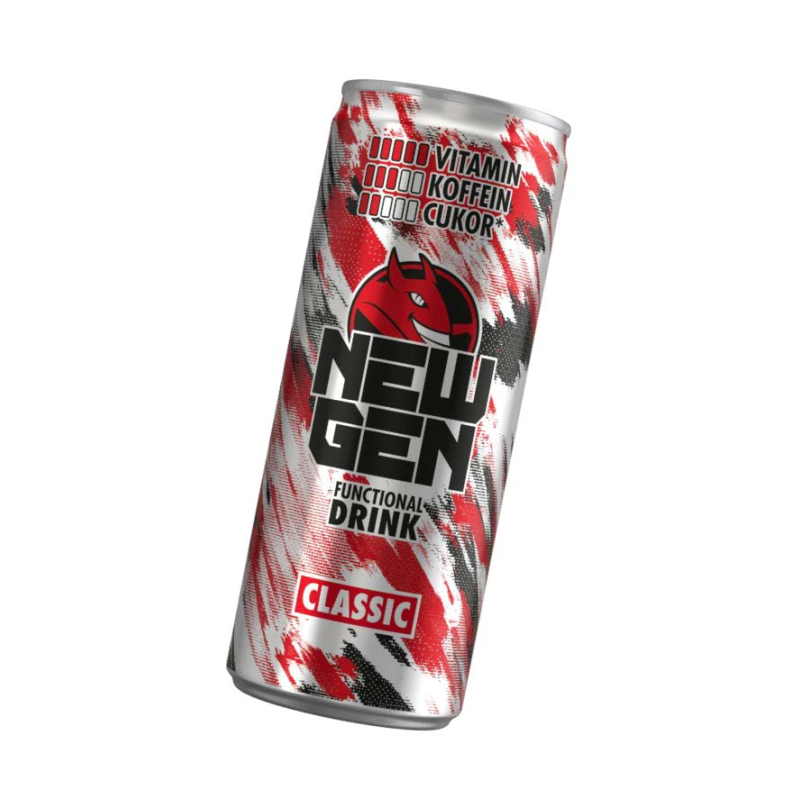 Hell New Gen szénsavas ital 250 ml classic