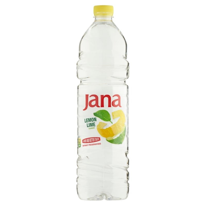 Jana ízesített szénsavmentes üdítőital 1,5 l citrom-lime ízű