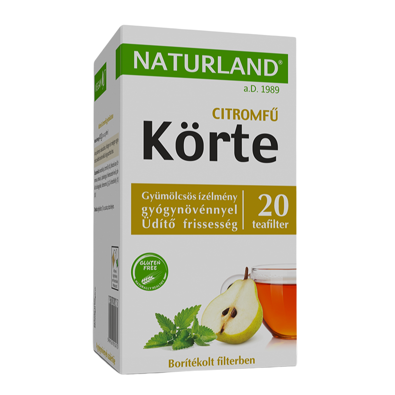 Naturland gyümölcstea 20x2 g körte-citromfű