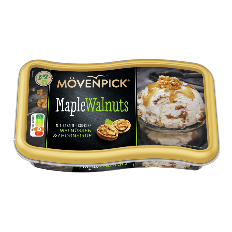 Mövenpick jégkrém 900 ml juharszirupos, diódarabokkal