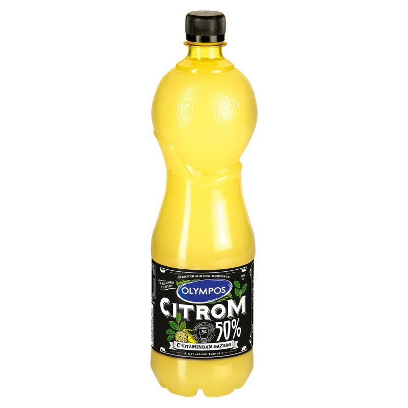 Olympos Citrom ízesítő 1 l 50% citromlé tartalommal