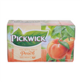 Pickwick fekete tea 20 filteres őszibarack ízű